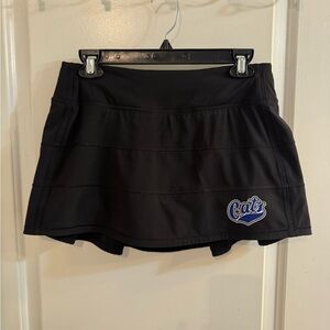 Lululemon University of Kentucky Logo Branded Pace Rival Skirt 4-way Stretch 13"